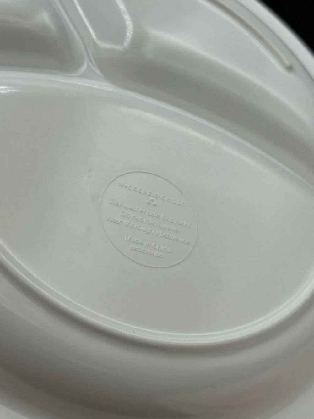 MacKenzie-Childs Fruit Bowl Pear Toddler Dinnerware Replacement Plate & Bowl